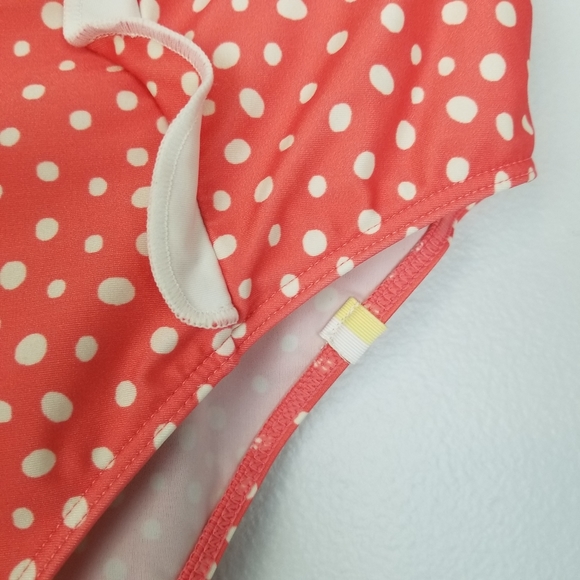 Summersalt | The Ruffle Oasis Coral Dot Swim Set - Picture 15 of 15